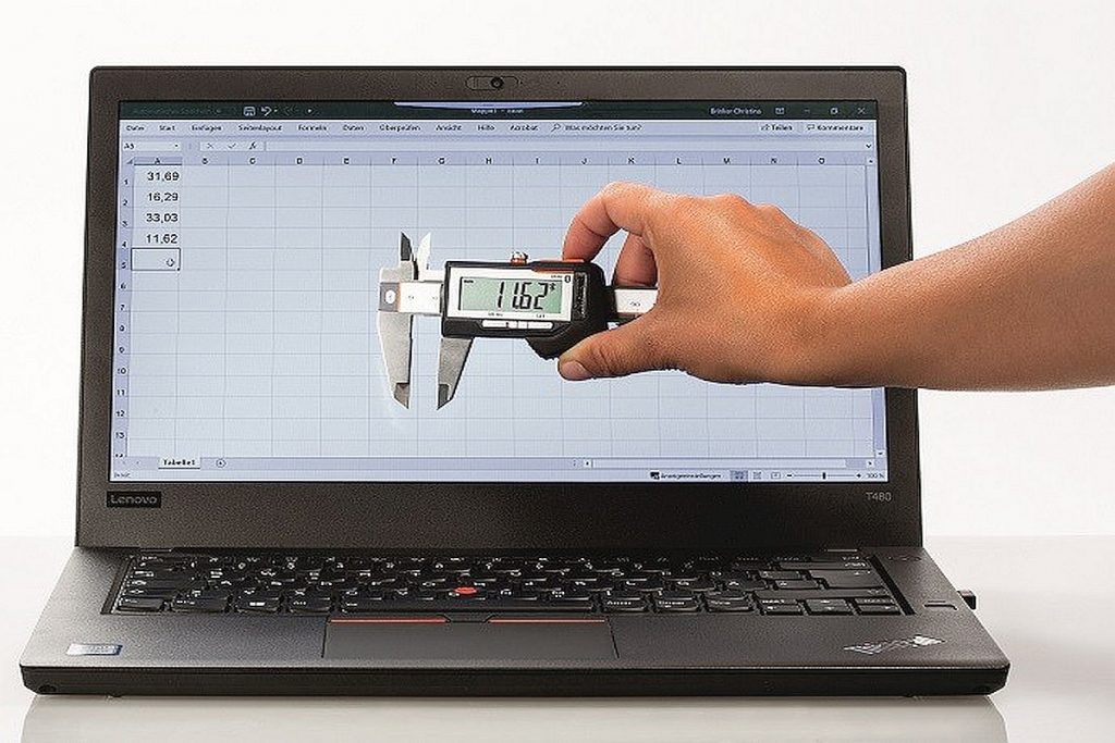 Digitaler Messschieber Garant HCT IP67 mit Bluetooth-Anbindung