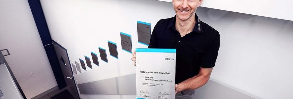 Stolz&Seng: Das High-End-Unter­neh­men erringt zum ach­ten Mal den  „Festo Sup­plier Eli­te Award“