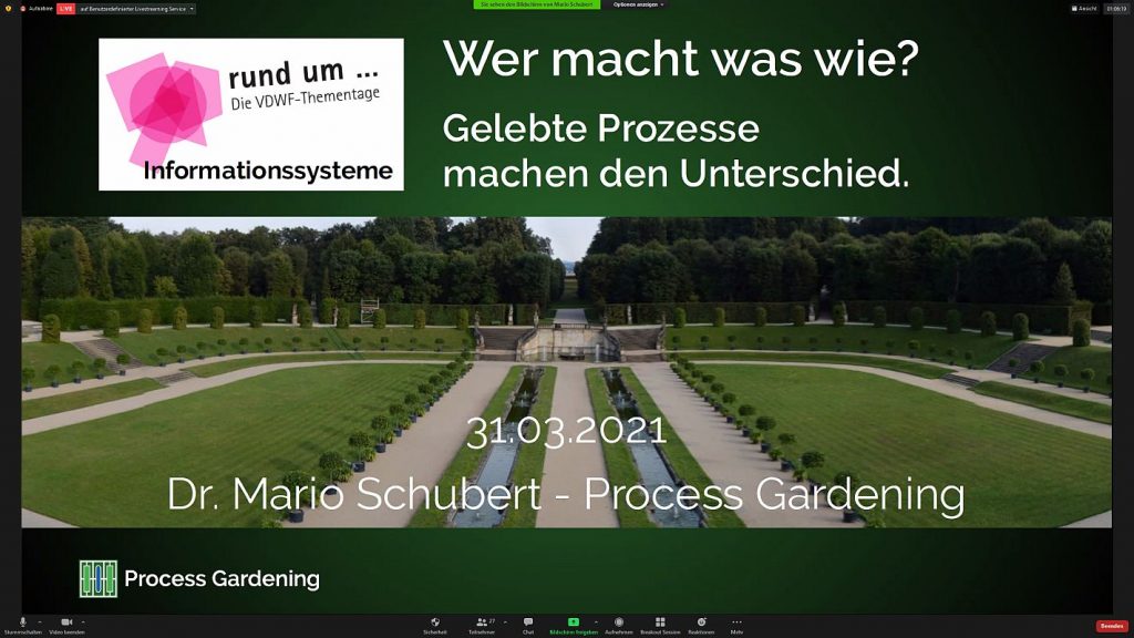 Wenn Prozesse sauber dokumentiert sind, ist die Basis für eine erfolgreiche Weiterentwicklung gelegt: Was "Im Process Garden steht", ist gesichertes Wissen, das für alle im Unternehmen zugänglich und anwendbar ist. - Bild: Pergler Media