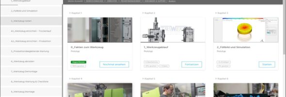 Tech2Know: Inter­ak­ti­ves Wis­sens­tool für Spritzgießwerkzeuge